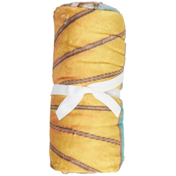 New Happy Camper Throw Blanket and Hand Towel - Picture 3 of 7